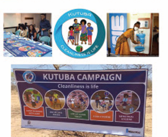 School handwashing session